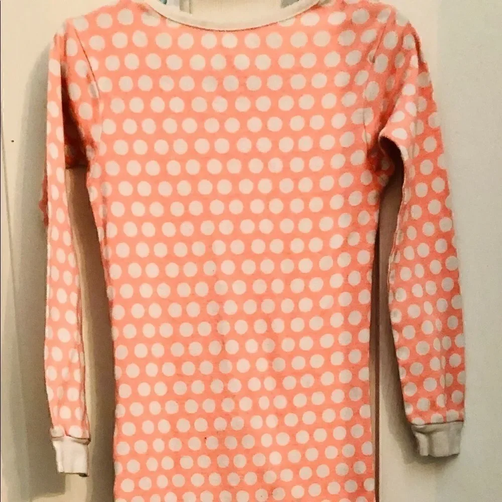 Carters girls onsie sleeper pink and white